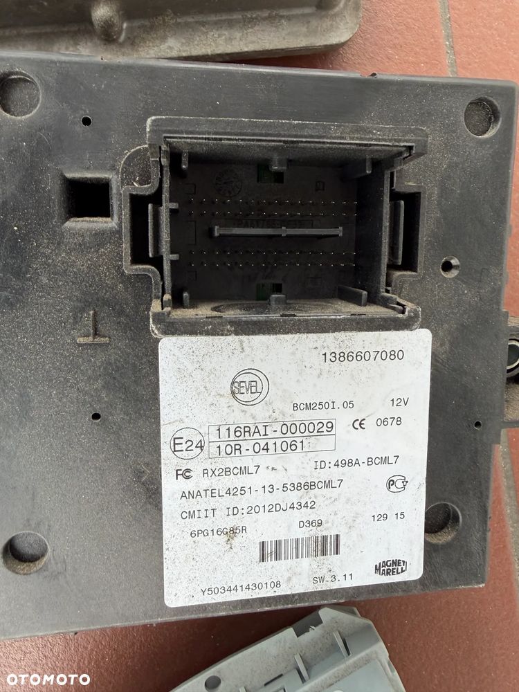 Ducato III Boxer Jumper 3,0 E5 180KM 15-16r zestaw sterownik 0281031352 - 5