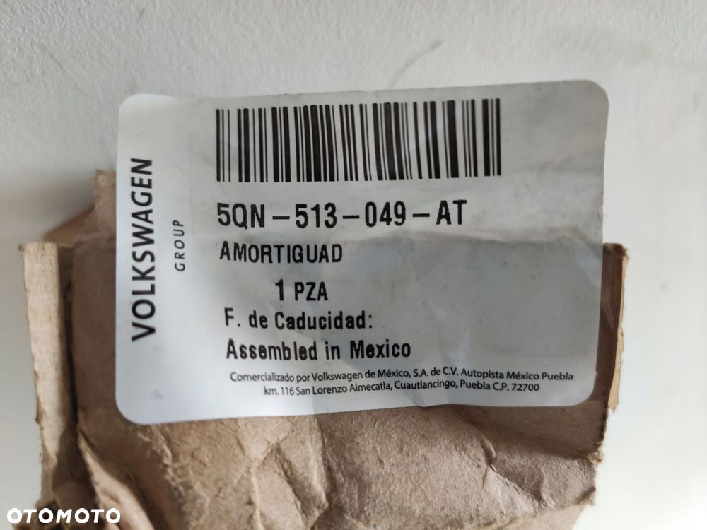 vw tiguan alspace amortyzator tył 5qn512011at 5qn513049at - 3