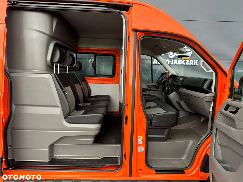 Volkswagen Crafter 2.0 TDI 140KM L2H2 DOKA Brygadówka holenderka 6 osób **Tylko 153tyś. km.**KLIMA**Super Stan** - 13