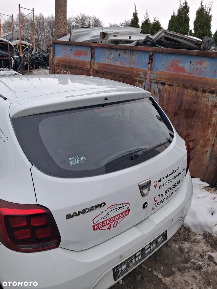 Dacia sandero II 16 klapa bagaznika - 2