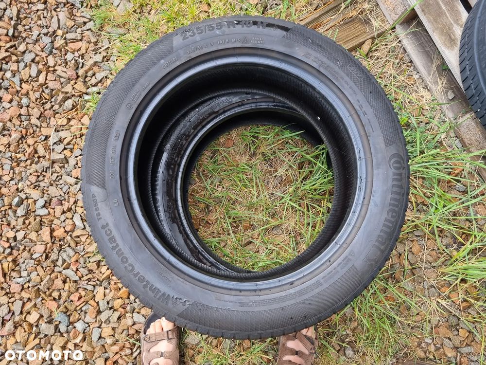OPONY Continental WinterContact TS850P 235/55r19 2021r.2x6mm+2x5,5mm bdb  stan - 10