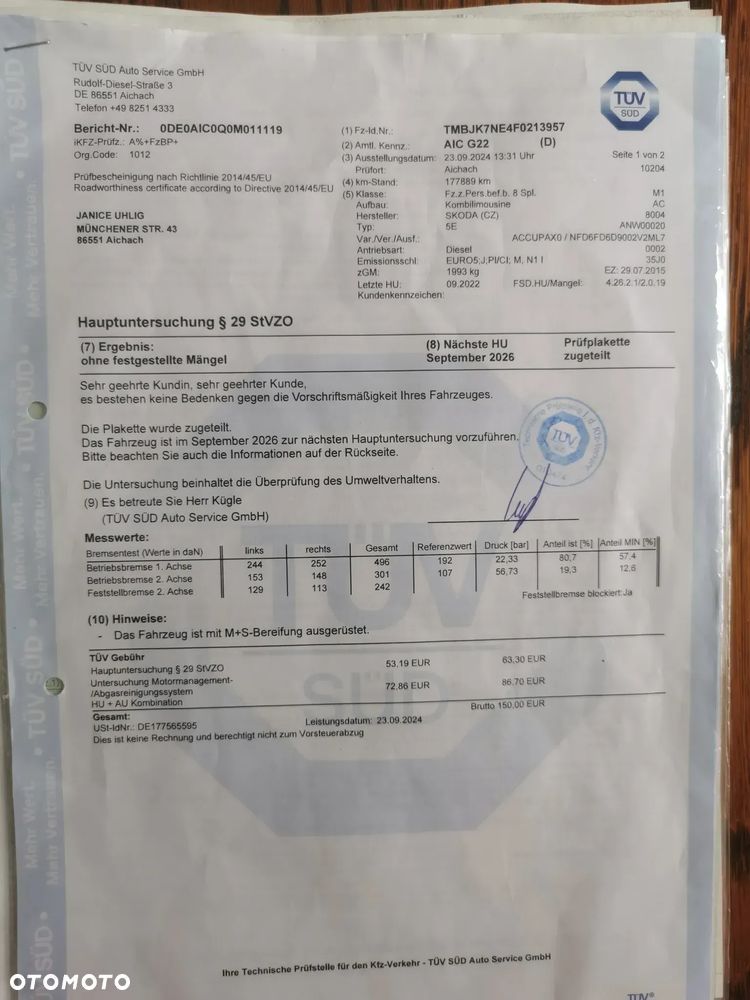 Skoda Octavia 2.0 TDI DSG RS - 36