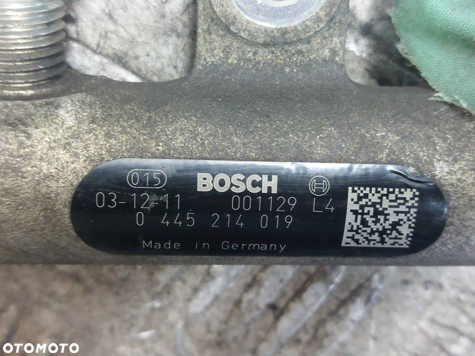 POMPA WTRYSKOWA + WTRYSKIWACZ KOMPLET + LISTWA PEUGEOT 307 I 2.0 HDI - 7