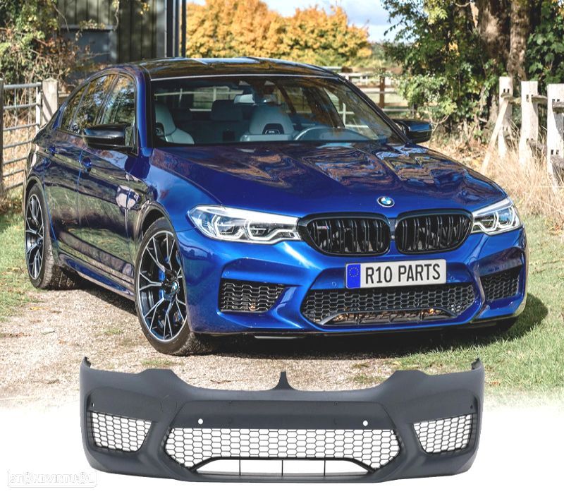 PÁRA-CHOQUES FRONTAL BMW G30 G31 17-19 LOOK M5 PDC 6 - 1