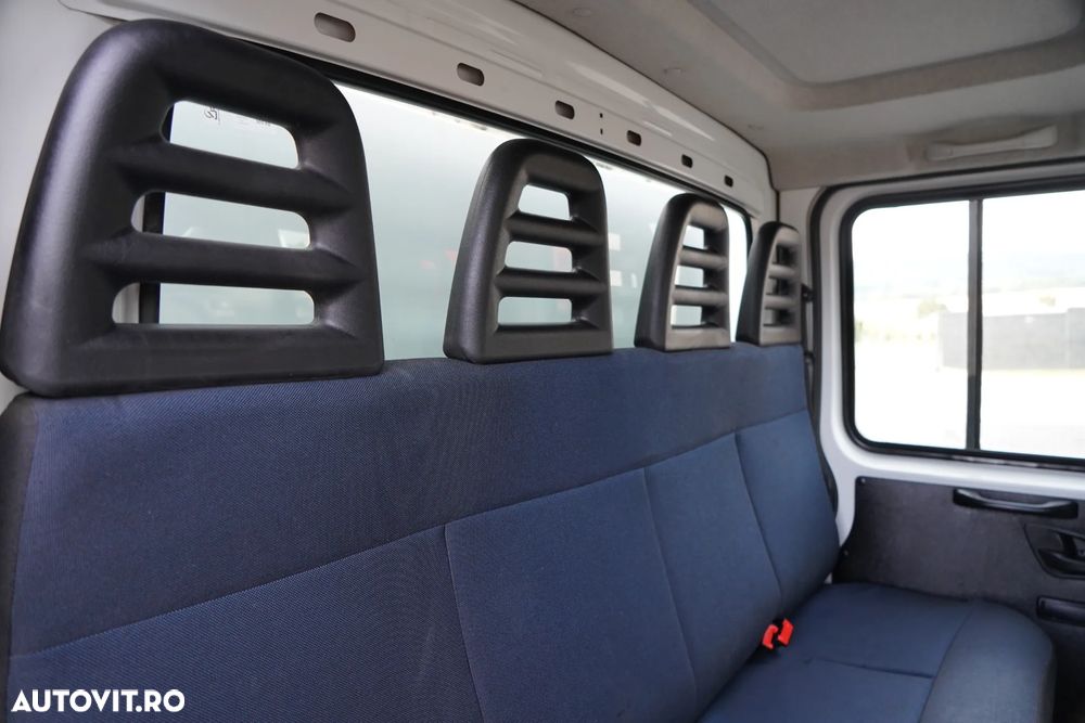 Iveco DAILY 35-180 / BASCULĂ DIN ALUMINIU / CU 6 LOCURI / DOUĂ / MANUALĂ / IMPORTATĂ - 38