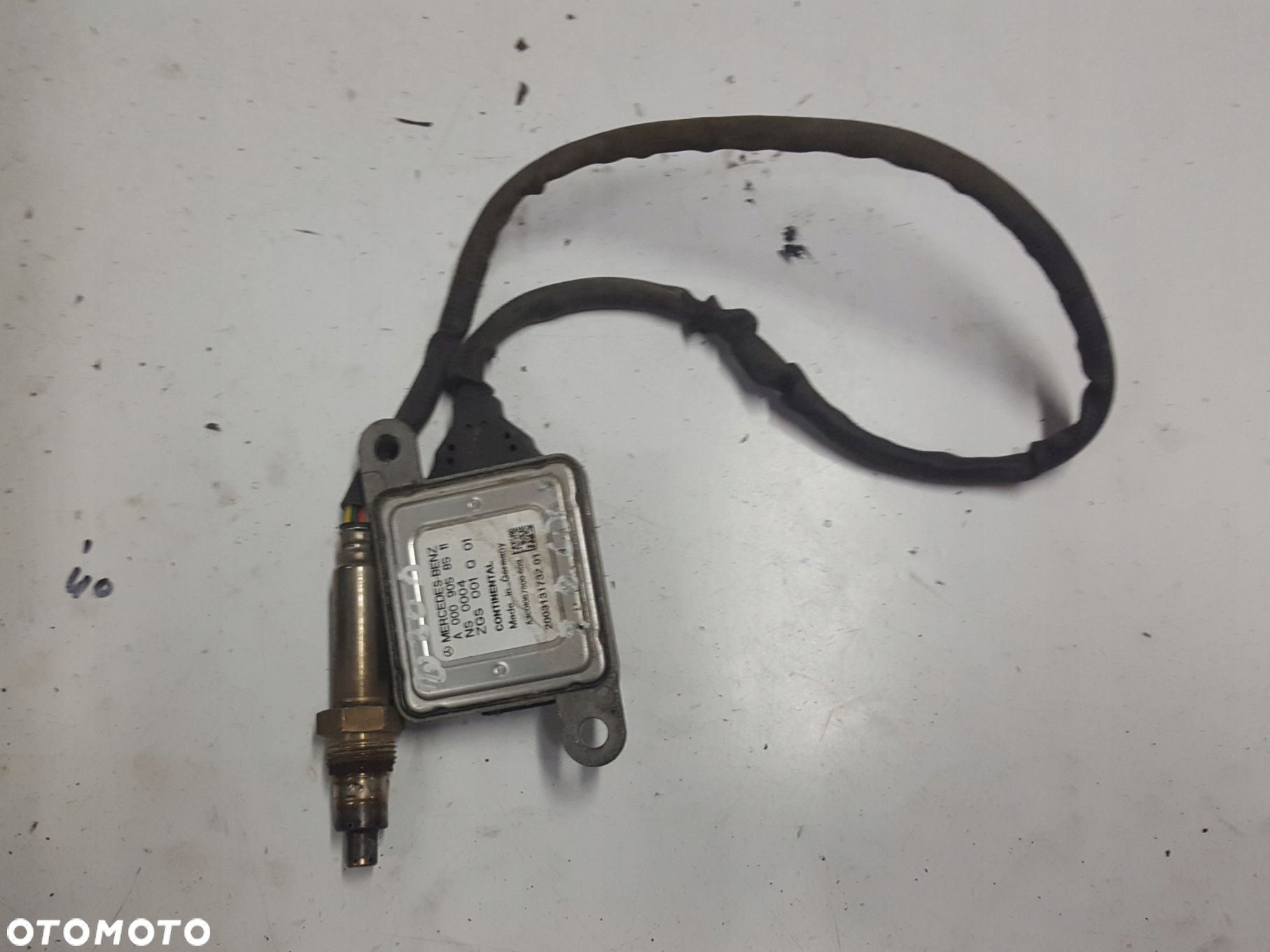 MERCEDES C KLASA W205 14r- 2.2 CDI MODUŁ NOX SONDA LAMBDA A0009058511 - 1