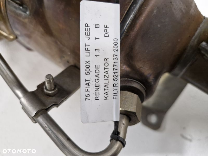 FIAT 500X LIFT JEEP RENEGADE 1.3 T B KATALIZATOR DPF FILTR 52177137 - 4