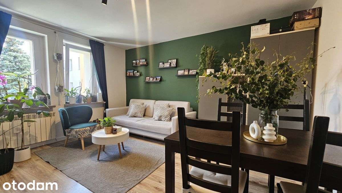 Mieszkanie (54.7 mkw.) balkon z widokiem na zieleń - Pełny obrazek: 2/12