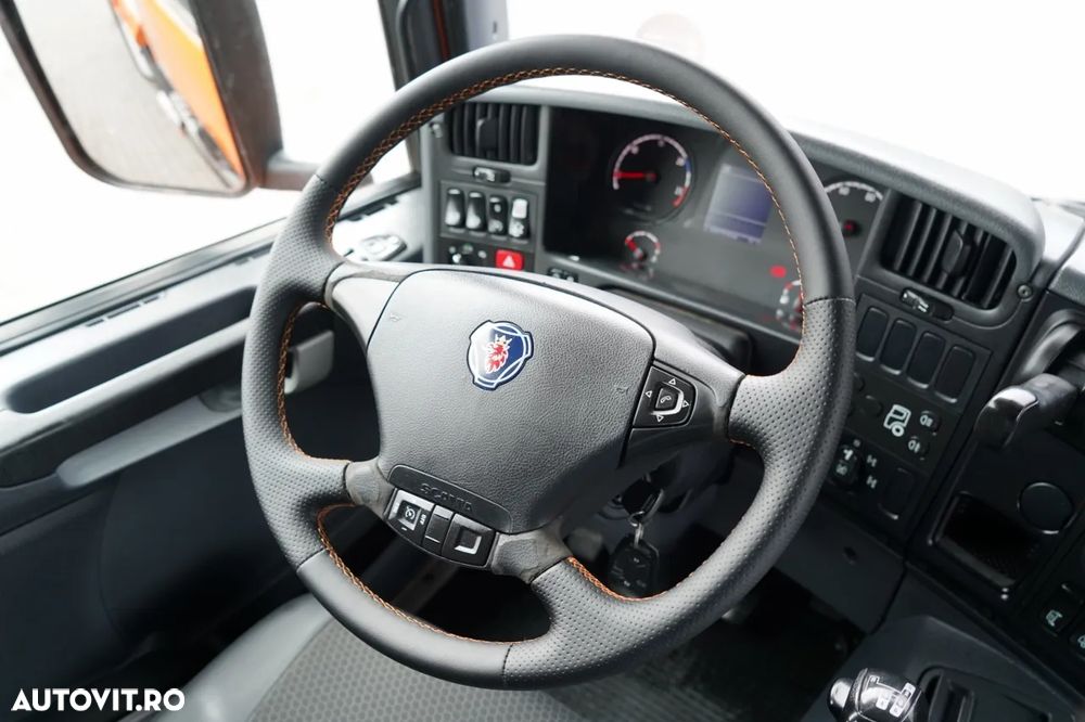 Scania P 410 / 8x4 / BASCULATOR SPATE / JANTE DIN ALIAJ / ANVELOPE 100% / MANUALĂ / - 29