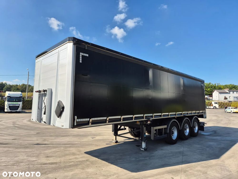 Schmidt SPC 38 / STANDARD / PODNOSZONA OŚ / TRANSPORT STALI / COILMULDA 8.5M - 6