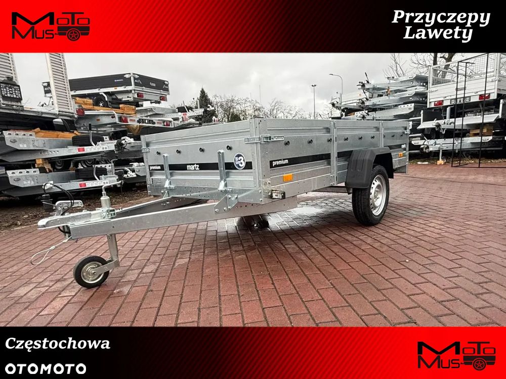 Martz Przyczepa Martz Premium 264x126x40cm 750 kg dostawa pod dom MOTOMUS - 1