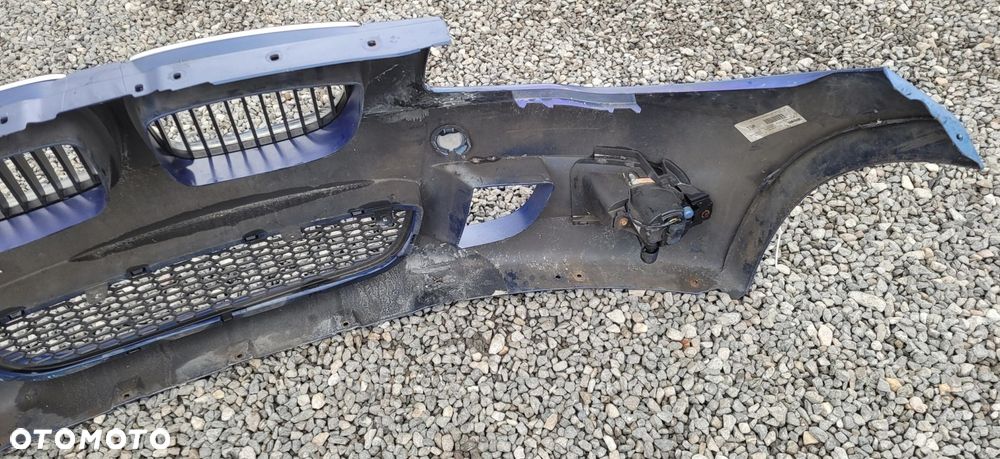 ZDERZAK PRZÓD PRZEDNI M PAKIET BMW E81 E82 E87 E88 381 LEMANS BLAU B139 - 9