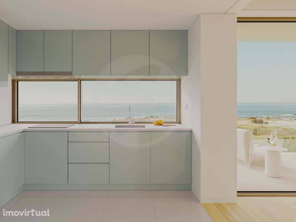 T2 Novo e Luxuoso em 1ª Linha de Mar em Vila do Conde - Grande imagem: 2/25