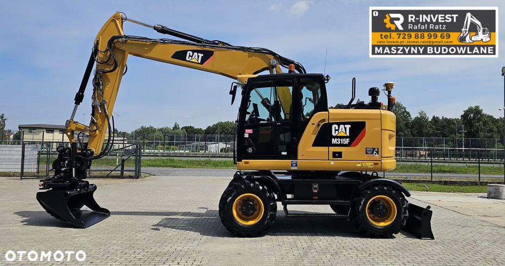 Caterpillar M315F (315F, M314F, M317F) TRIMBLE ROTOTILT TRS10 PRZYCZEPA - 7