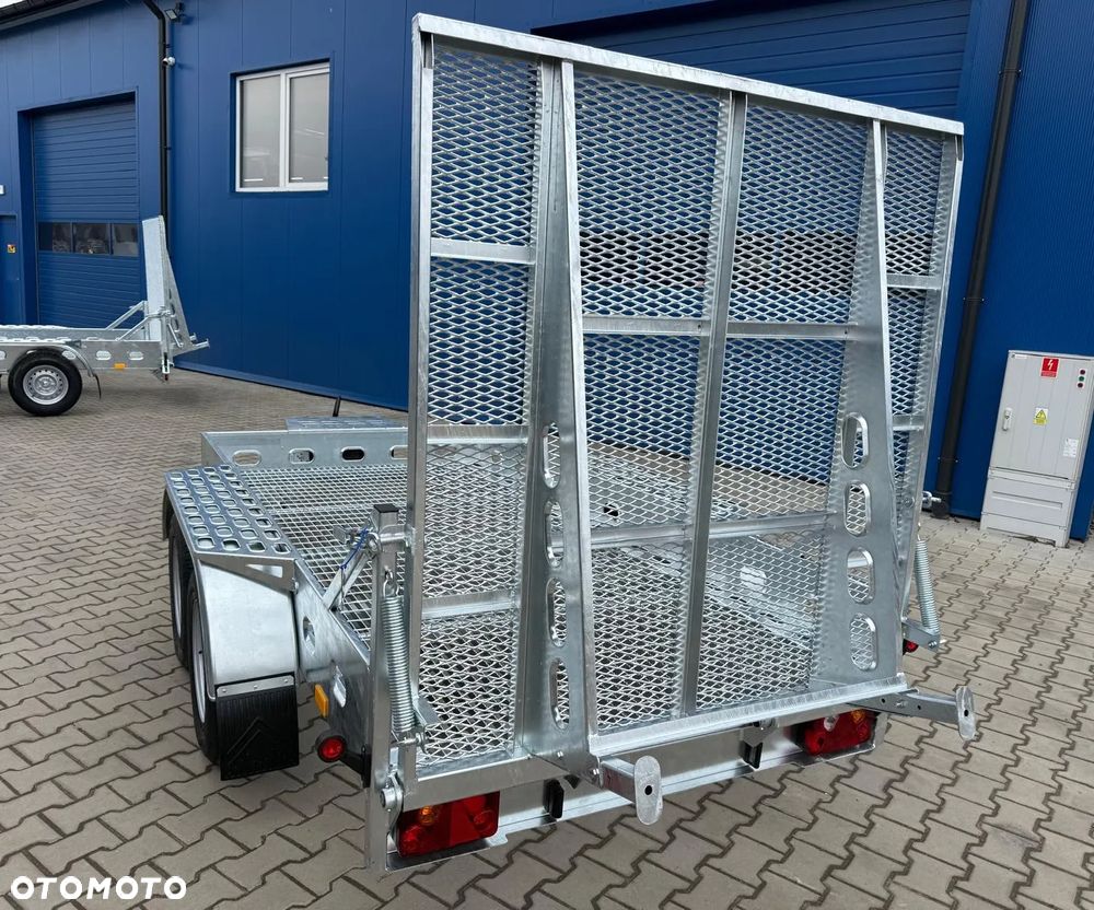 Rydwan przyczepa do transportu mini koparki, minikoparki, - 5