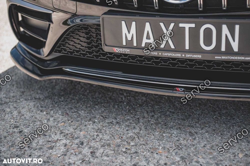 Prelungire bara fata Mercedes CLS C257 AMG-Line 2018- v1 Maxton Design - 5