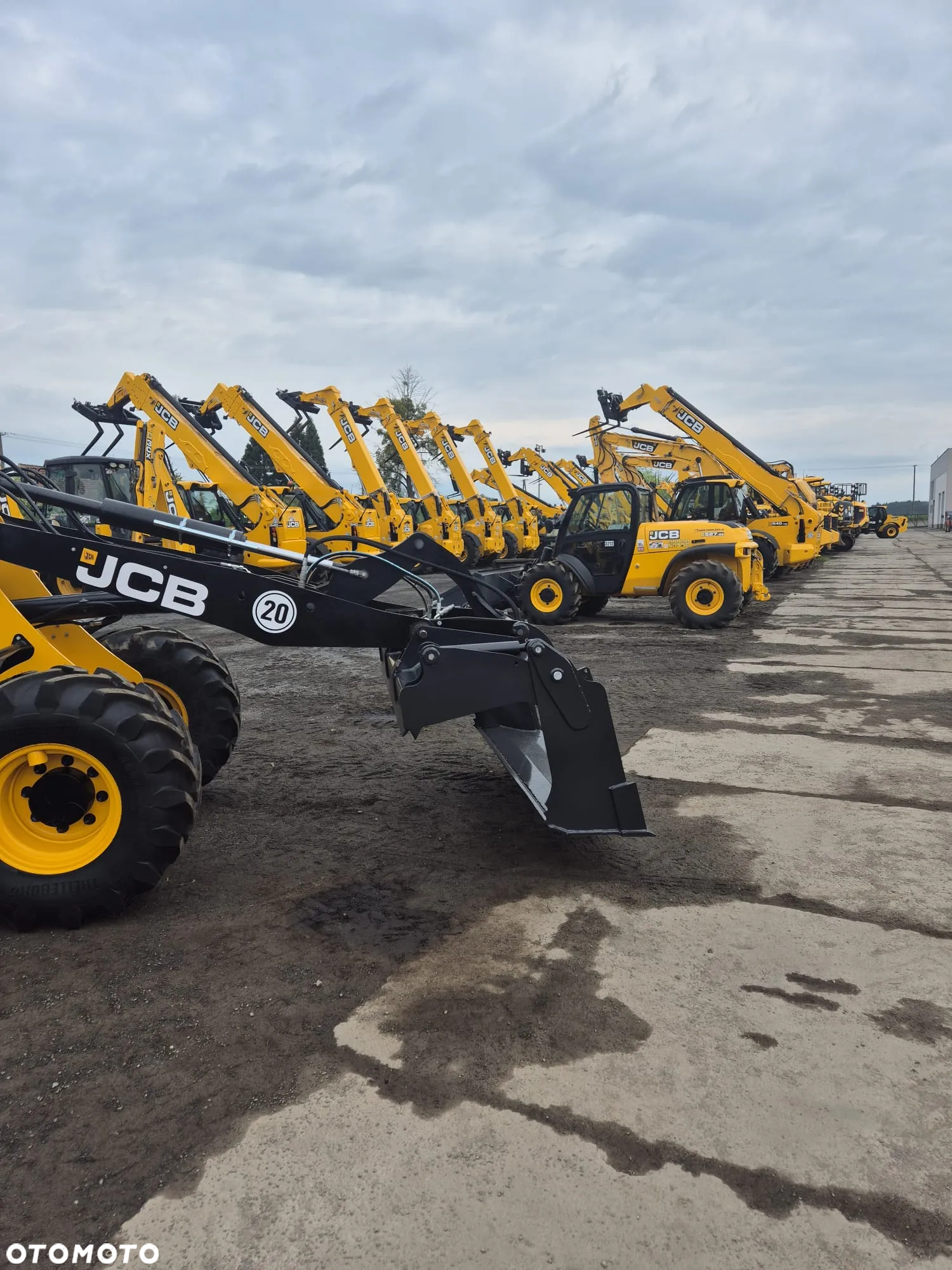 Łyżka 4w1 1900mm Hydrauliczna JCB  ładowarka 406, 407 , CAT , TEREX - 7