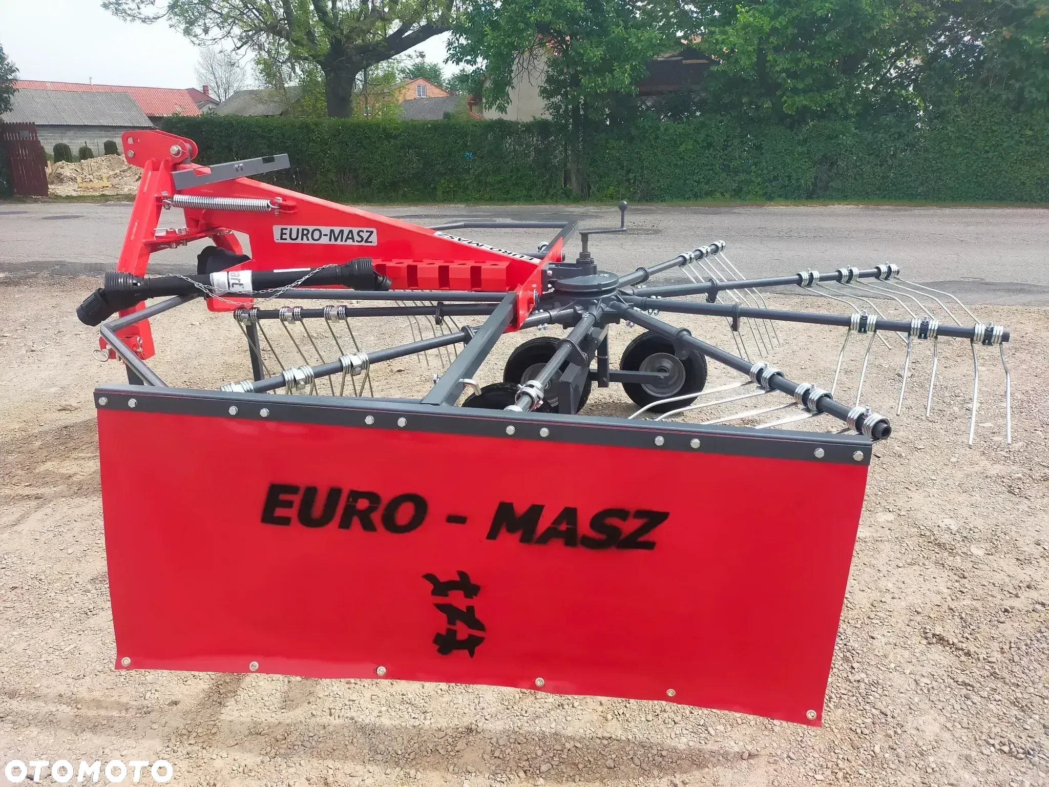 ZGRABIARKA KARUZELOWA/PAJĄK/TANDEM EURO-MASZ/TALEX 3,5m KOŁO KOPIUJĄCE - 5