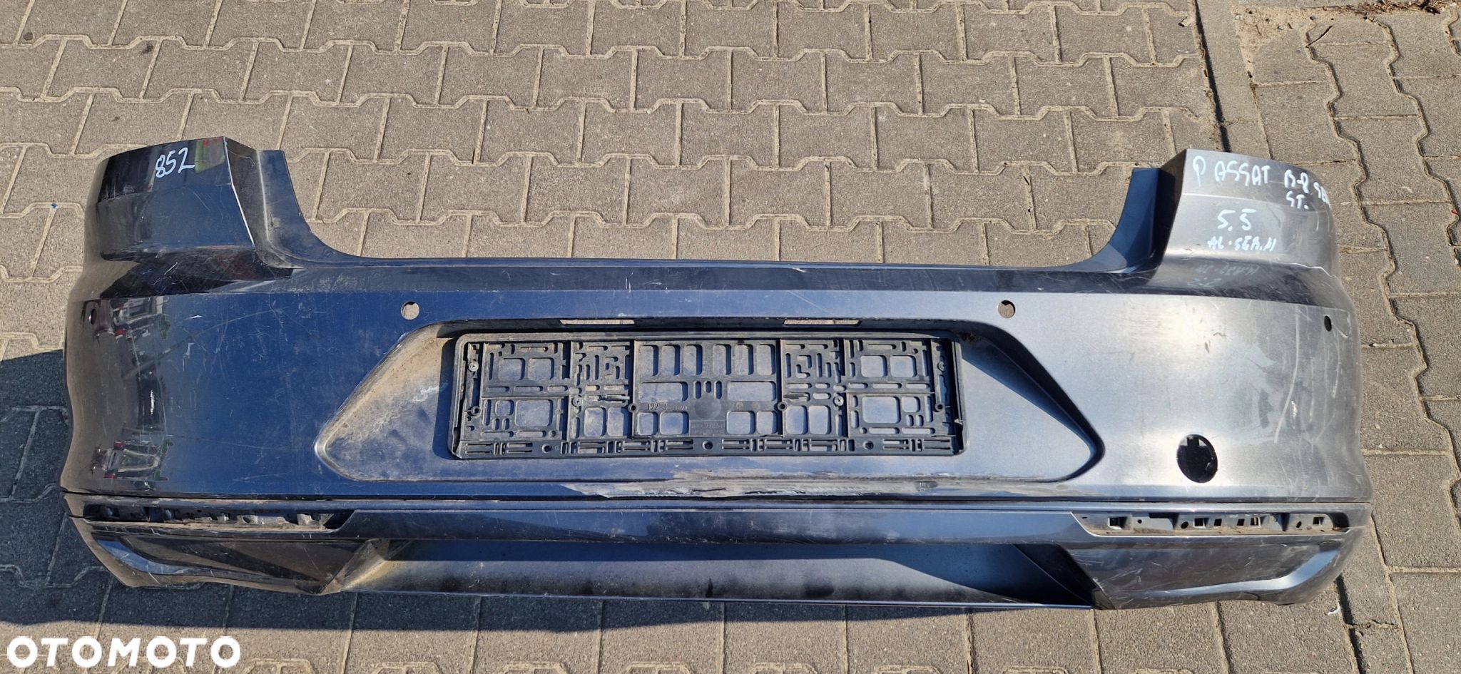 Zderzak Tył Volkswagen Passat B8 Sedan Przed Lift 2014-2019r - 1