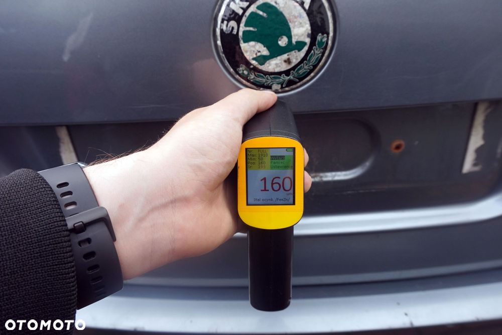 KLAPA BAGAŻNIKA TYLNA SUPERB II 3T KOMBI LF8L  SREBRNY SKODA 2008-2013 - 7