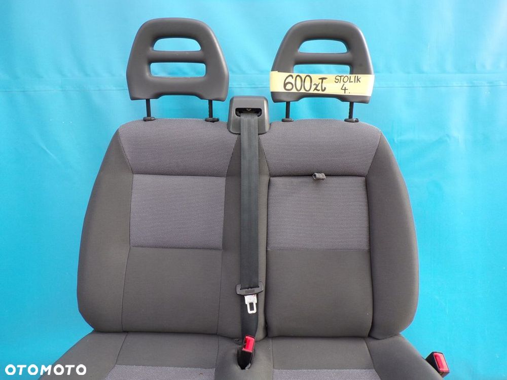 DUCATO BOXER JUMPER 2006- fotel PODWÓJNY KANAPA pasażera prawy ze STOLIKIEM - 3