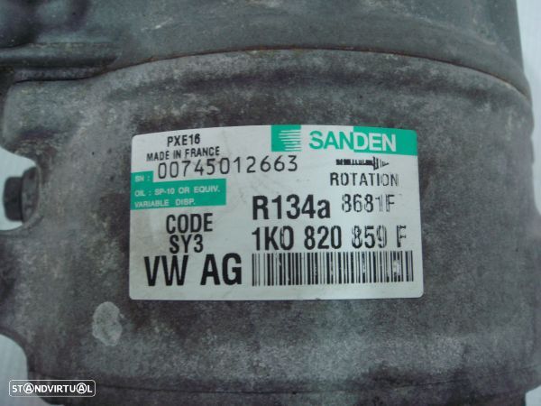 Compressor Do Ar Condicionado Seat Leon (1P1) - 4