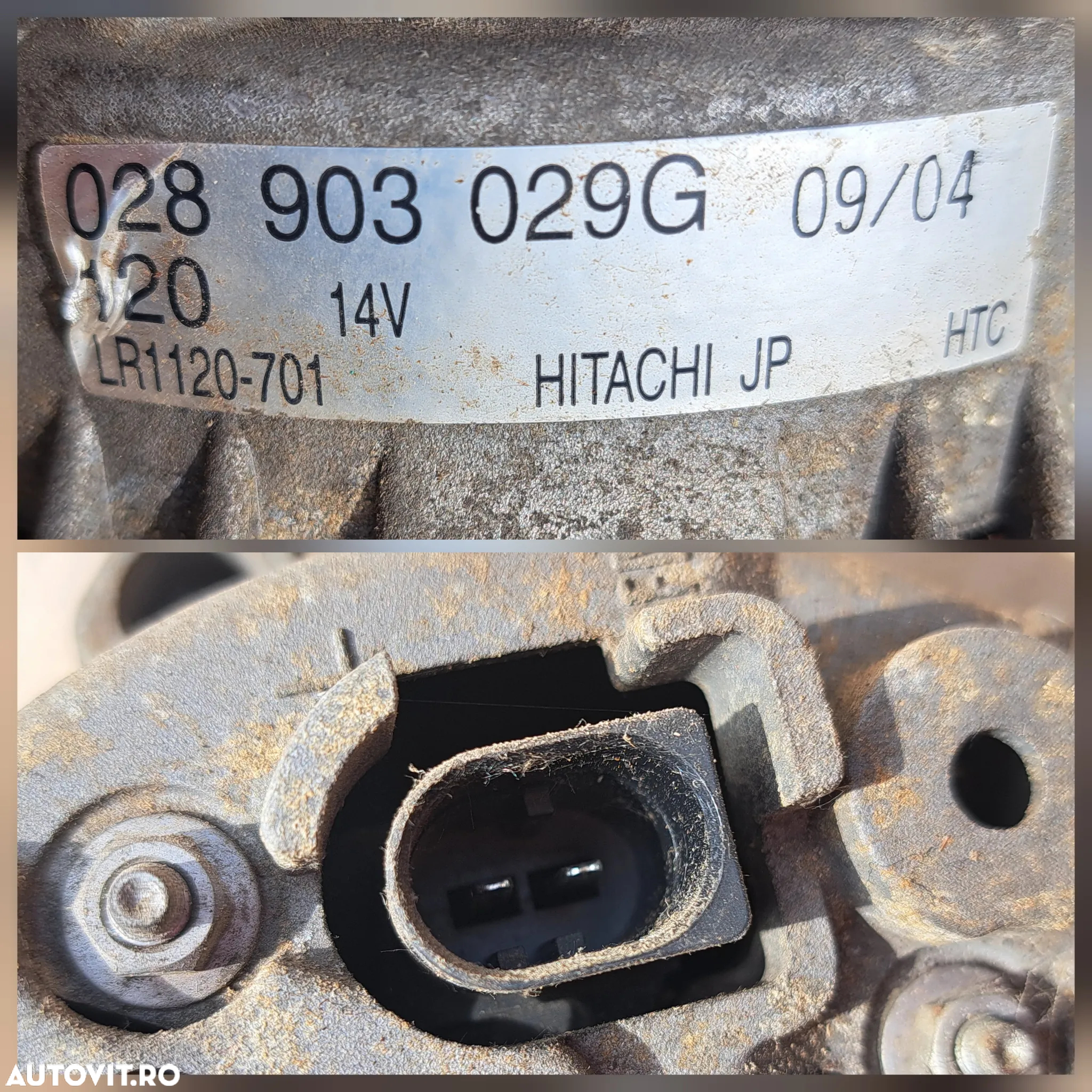 Alternator generator dinam pompa injectie linde audi seat skoda volkswagen 1.9 sdi tdi diesel motorina 1997 - 2008 - 3
