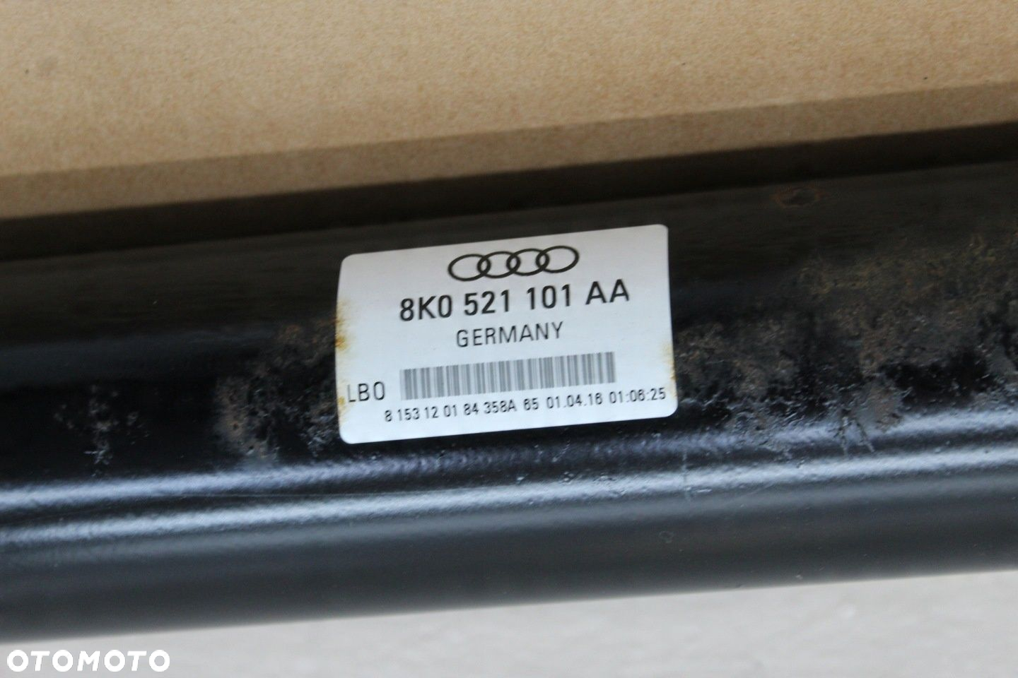 AUDI A5 8T WAŁ KARDANA NAPĘDOWY 8K0521101AA - 3