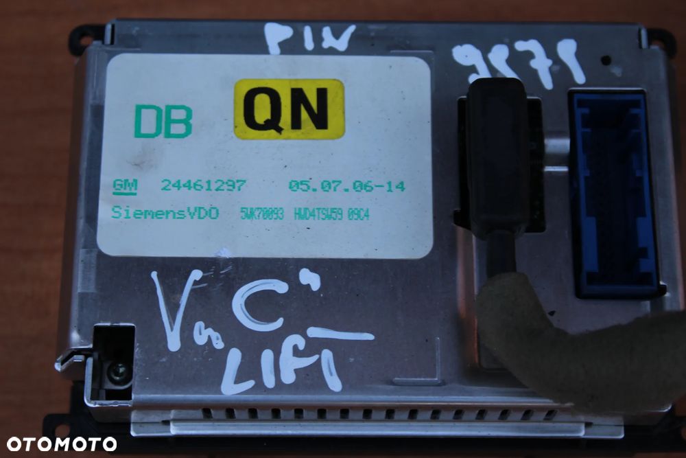 RADIO NAWIGACJA KOLOROWA OPEL VECTRA C SIGNUM DVD 90 NAVI !Z PINEM! - 10
