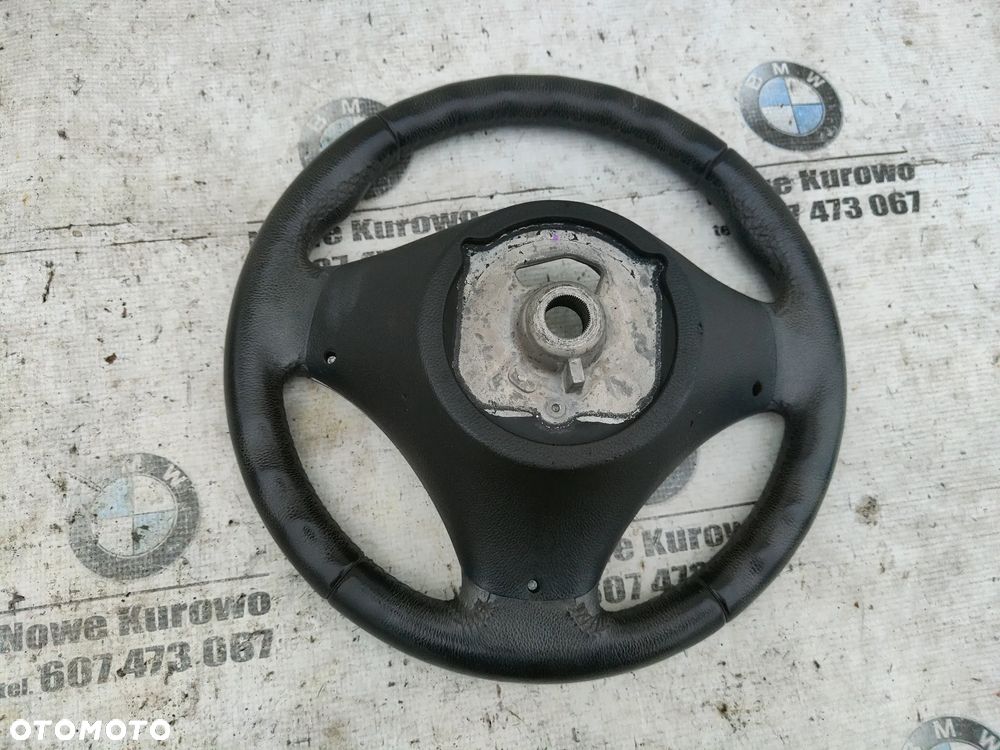 BMW E87 E81 E90 E91 Kierownica Skórzana Stan BDB - 10