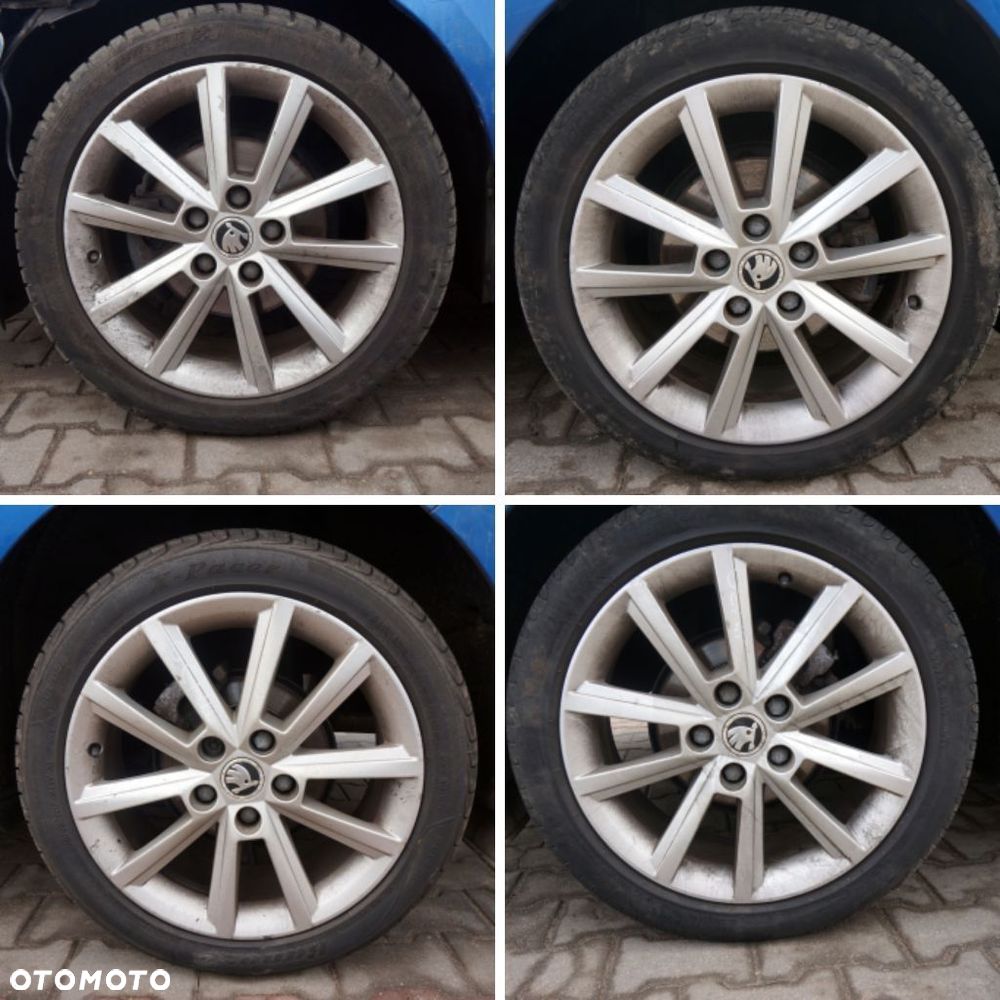 KOŁA FELGI ALUFELGI OCTAVIA III 5E5 17 5X112 ET49 17 5x112 17 5X112 ET49 SKODA 2012-2016 - 1