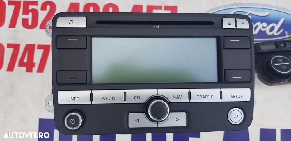 Navigație,radio-cd mp3 vw golf 5,passat b6 touran - 1