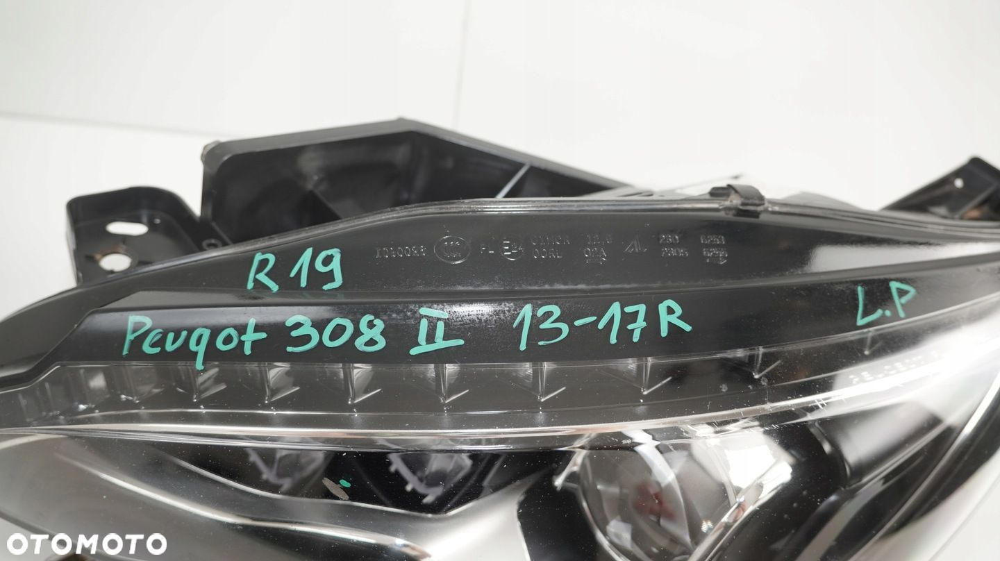 LAMPA LEWY PRZÓD PRZEDNIA PEUGEOT 308 II 2 13-17R LED - 2