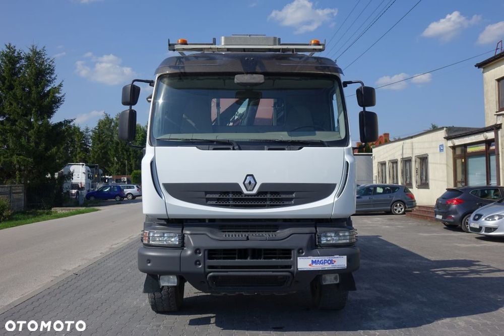 Renault KERAX 440 6X4 / MANUAL / WYWROTKA / DWUSTRONNA / KLAPO-DRZWI / HYDROBURTA / HDS FASSI F215C - 5