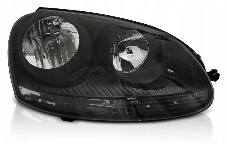 Reflektory Lampy Czarne Black Tuning Vw Golf V 5 1k 2003-2010 Jetta 1k6 05- - 2