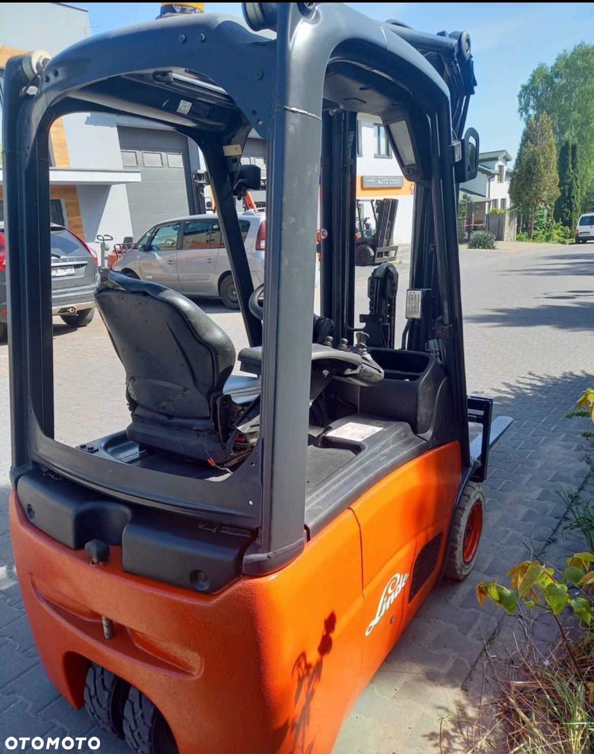 Linde E16, E15, 2006 r., przesuw, Triplex - 3