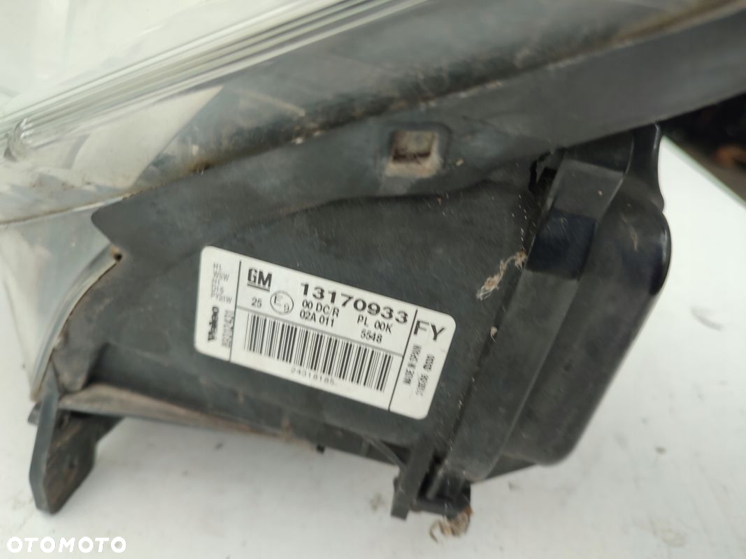 Lampa lewy przód BIXENON SKRĘTNY OPEL SIGNUM VECTRA C LIFT 13170933 EUROPA - 5