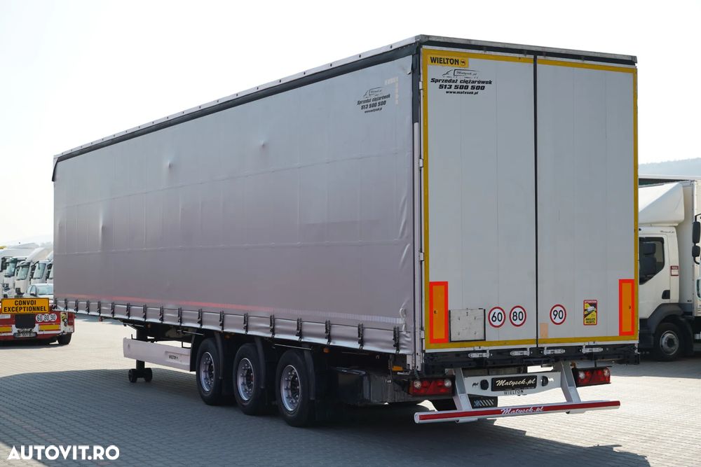 Wielton CORTINĂ WIELTON / MEGA / SISTEM BDE - STALPINI CULISANTI / AXE SAF / LOW DECK - 4