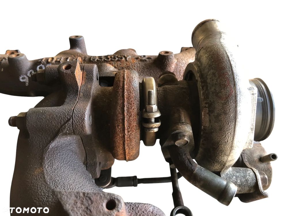 5086 Turbina Turbo Kolektor Wydechowy Opel Corsa C Astra G 1.7 CDTI 80 KM - Gwarancja Wysyłka - 5