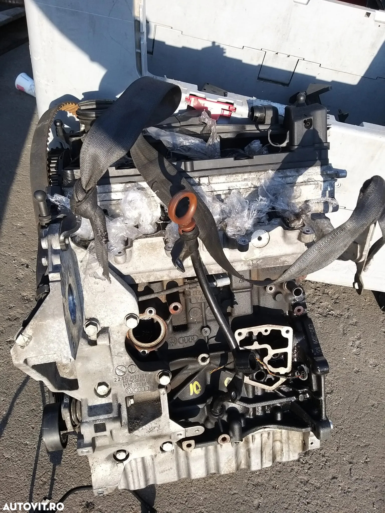Motor complet fara anexe, CBD, pentru VW Passat B6, Golf 5 ,Euro 4, 2.0 TDI - 2