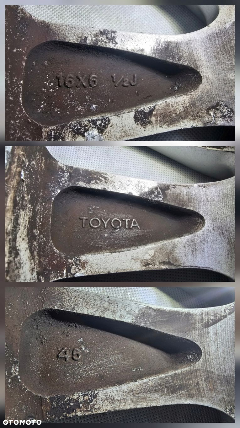 FELGI KOŁA TOYOTA AURIS AVENSIS COROLLA RAV 4 6,5x16 ET45 - 10