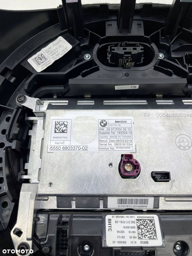 MINI F55 F56 F57 LIFT RADIO EKRAN WYŚWIETLACZ NAWIGACJI 8803370 - 11