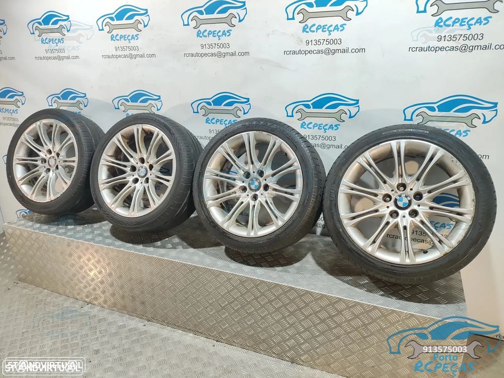 Jantes 18" BMW Serie 5 Pack M - 8J | ET20 | 5x120 - E60 | E61 - Style 135M - 18 Polegadas | E46 | E90 | E91 | E92 | E87 | E81 E88 | E82 | Pneus | 245/40/18 | 36118036570 | 8036570 | 5 x 120 - 8