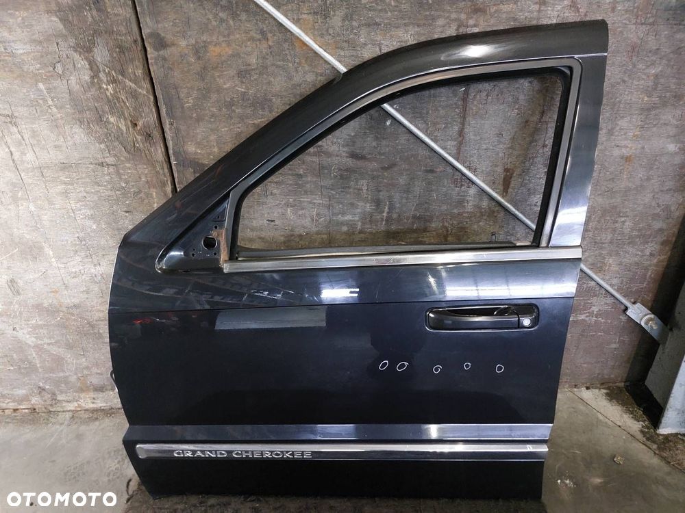 DRZWI KOMPLETNE LEWY PRZÓD JEEP GRAND CHEROKEE WK PSW-DARKCARBON PEARL COAT - 1