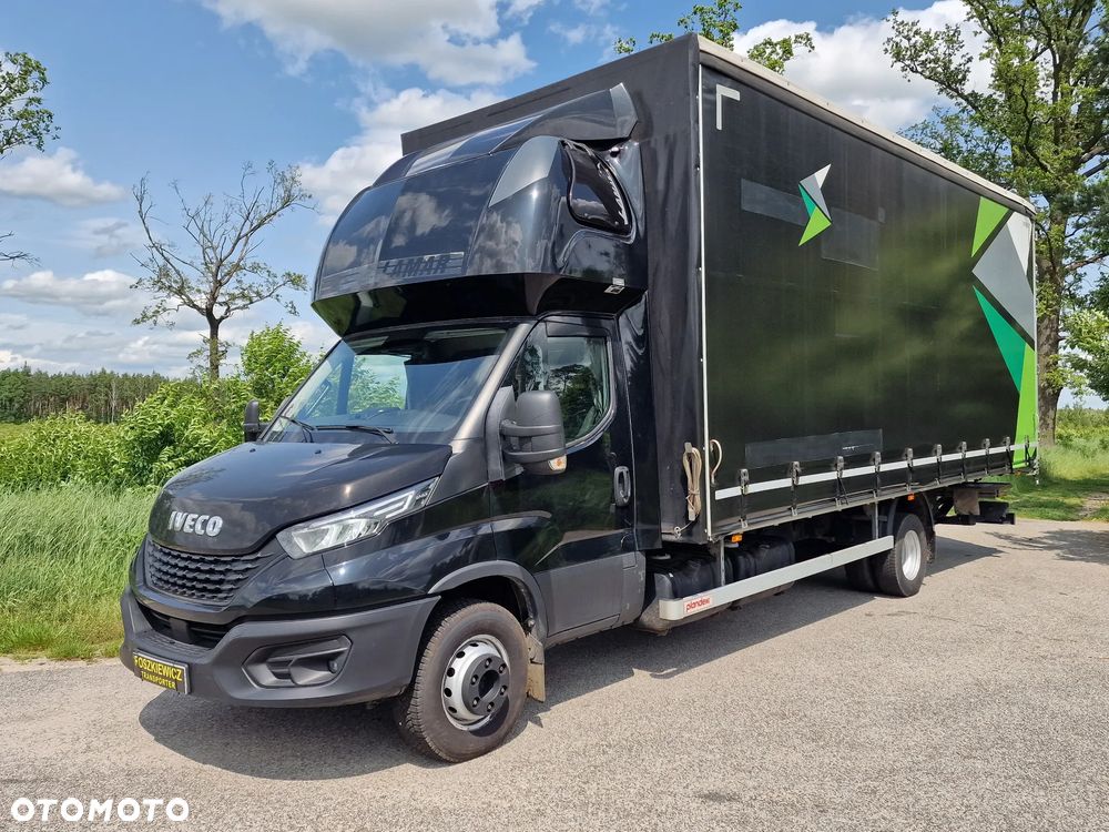 Iveco 70C18, WINDA chowana ,16 EP, SALON PL ,Firanka obustronna + klamry, Bezwypadkowy ,7,2 T , 3.0 , - 12