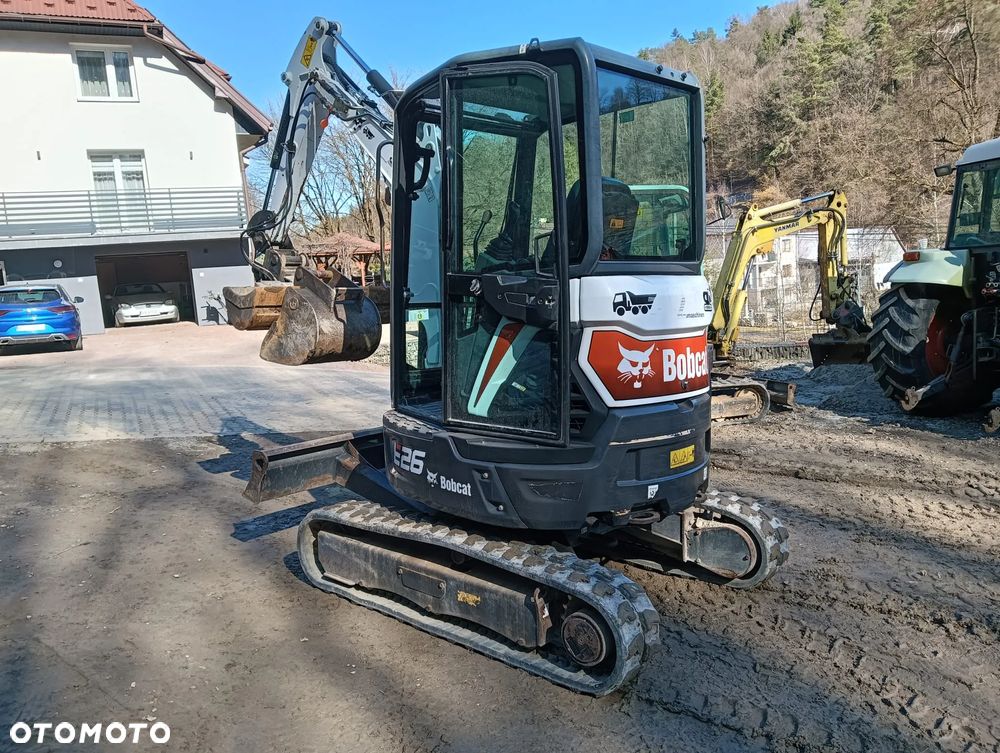 Bobcat Bobcat E26 | 2019 r | 2.8t | Stan Idealny | Import z Niemiec | Szybkozłącze + 2 Łyżki | koparka gąsienicowa mini koparka minikoparka - 4