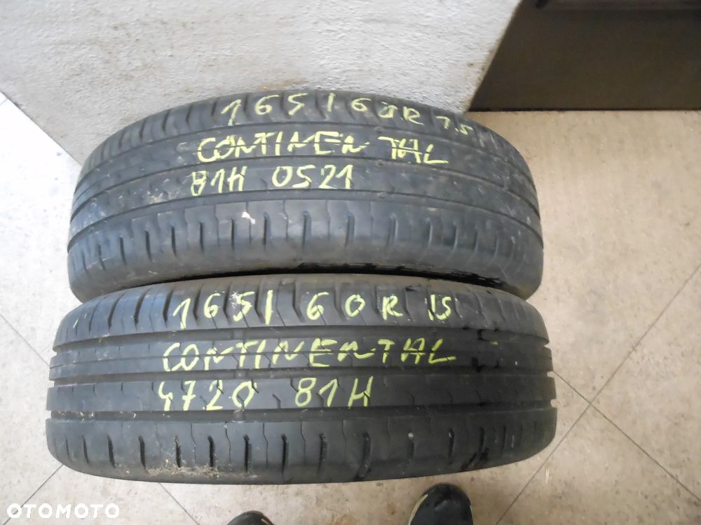 Opony 165/60R15 continental conti eco contact 5 7mm lato para - 1