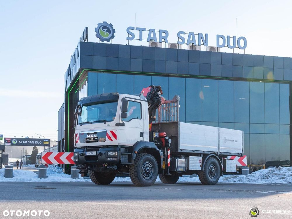 MAN TGM 18.340 4x4 Palfinger PK 18002 HDS Żuraw - 9