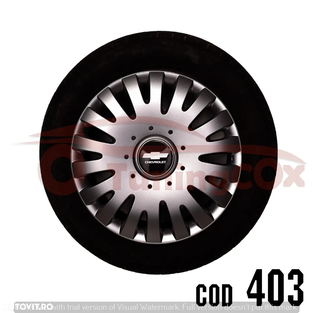 Capace roti CHEVROLET r16  la set de 4 buc ,Capace janata aliaj - 2