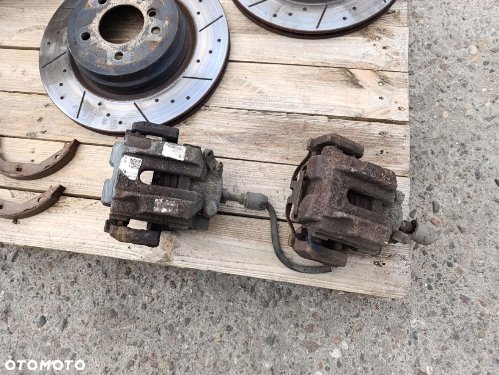 BMW E90 E91 E92 TARCZE HAMULCOWE KLOCKI 335D M57 KOMPLET PRZÓD TYŁ - 3